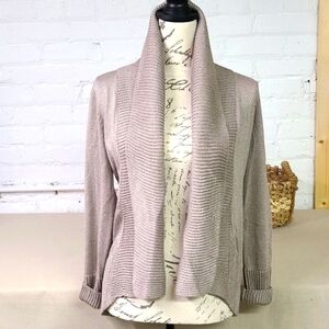 - INC Gold Cardigan Size Small